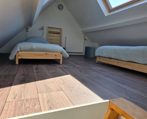Zeetijd Petten Slaapkamer Zolder 2x bed 80x200